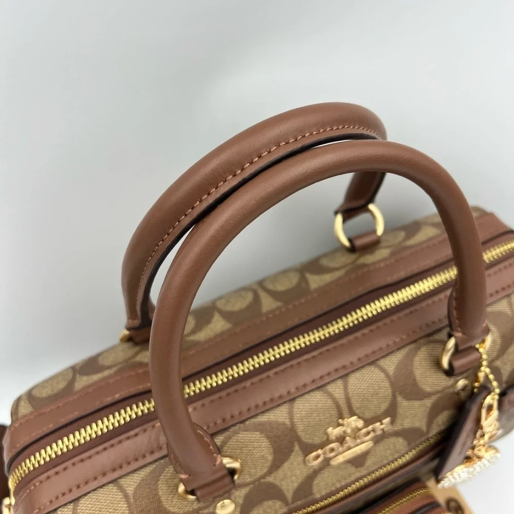 Coach Rowan Satchel And Matching Wallet - Picture 9 of 12